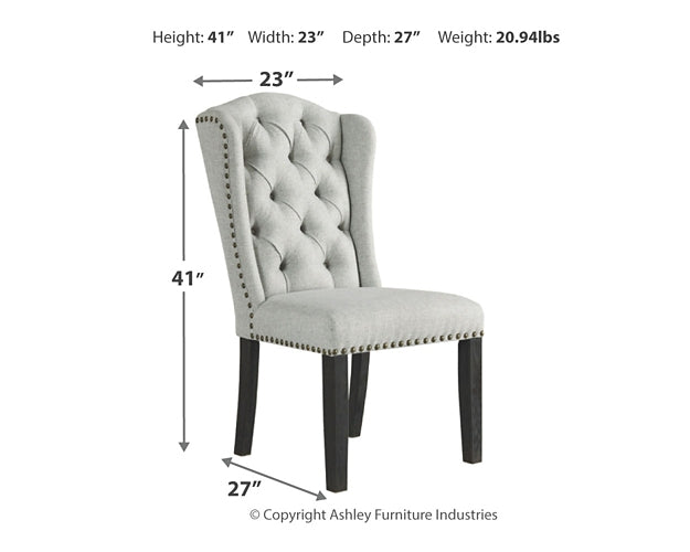 Jeanette Dining UPH Side Chair (2/CN)