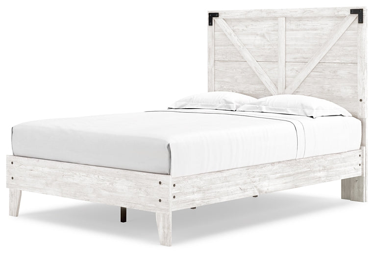 Shawburn  Crossbuck Panel Platform Bed