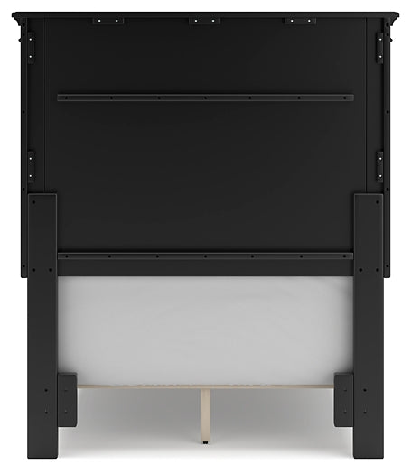 Lanolee  Panel Bed