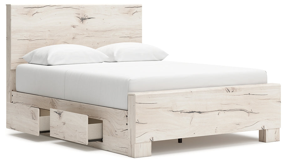 Lawroy  Panel Bed With Storage