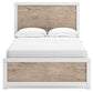 Charbitt Full Panel Bed with Nightstand