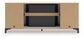 Brollevi TV Stand with Fireplace