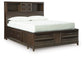Vanmore Queen Storage Bed