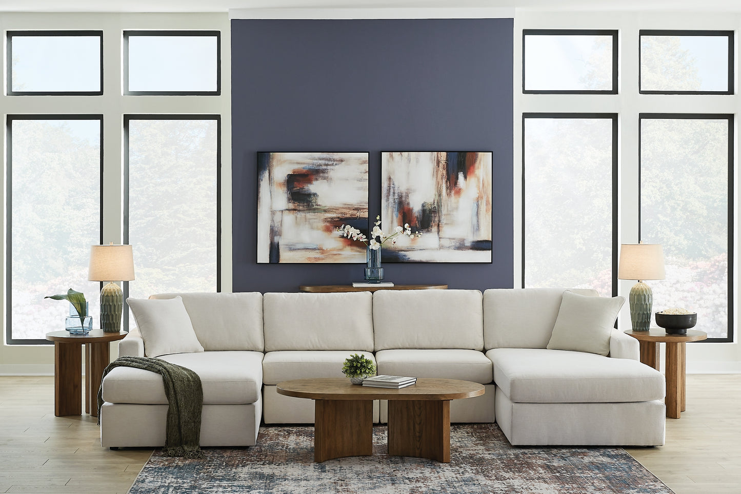 Modmax 4-Piece Double Chaise Sectional