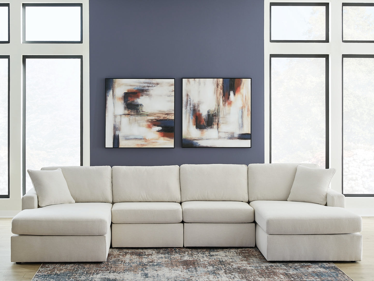 Modmax 4-Piece Double Chaise Sectional