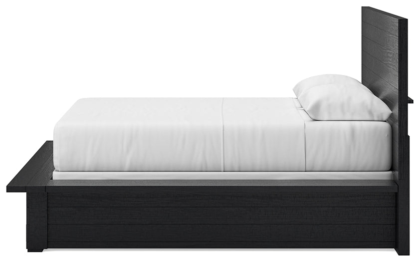 Londer  Panel Bed