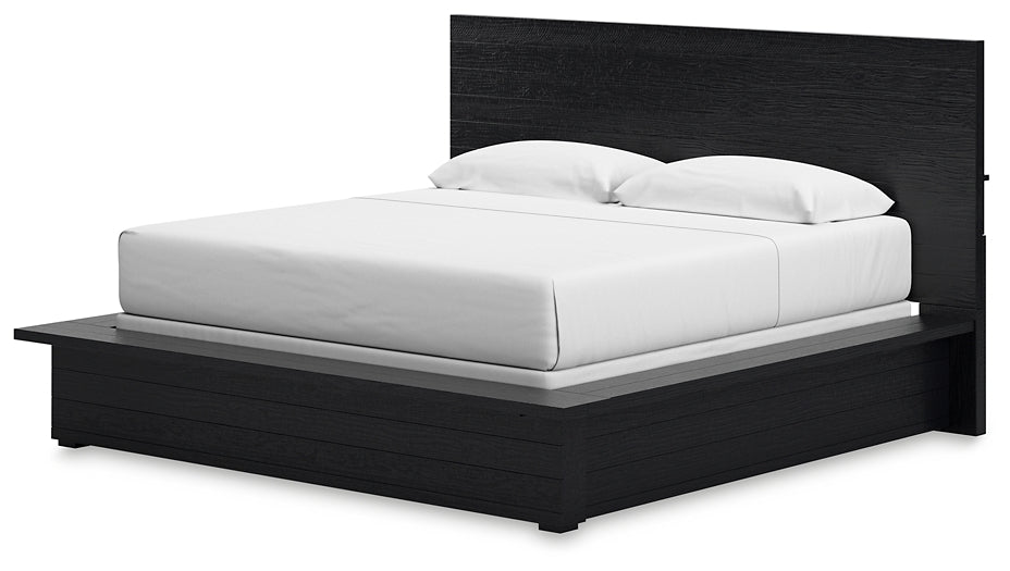 Londer  Panel Bed