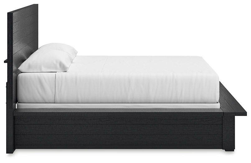 Londer  Panel Bed