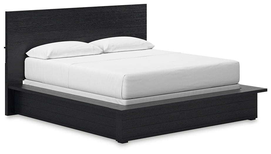 Londer  Panel Bed