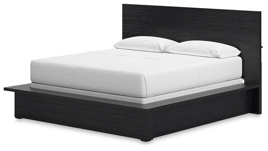 Londer  Panel Bed