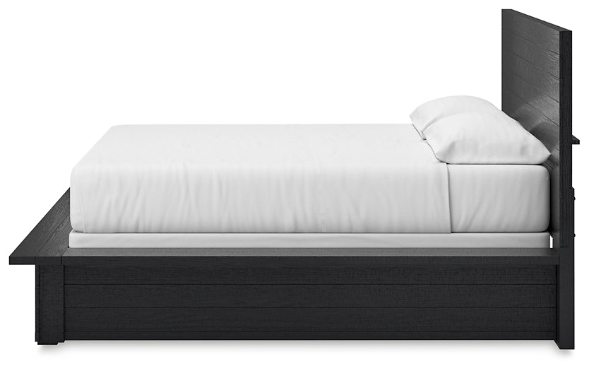 Londer  Panel Bed