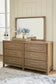 Cabalynn King Upholstered Bed with Mirrored Dresser, Chest and 2 Nightstands